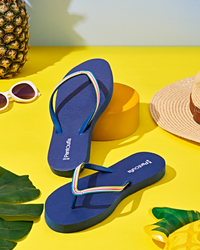 Tongs d'été à pois