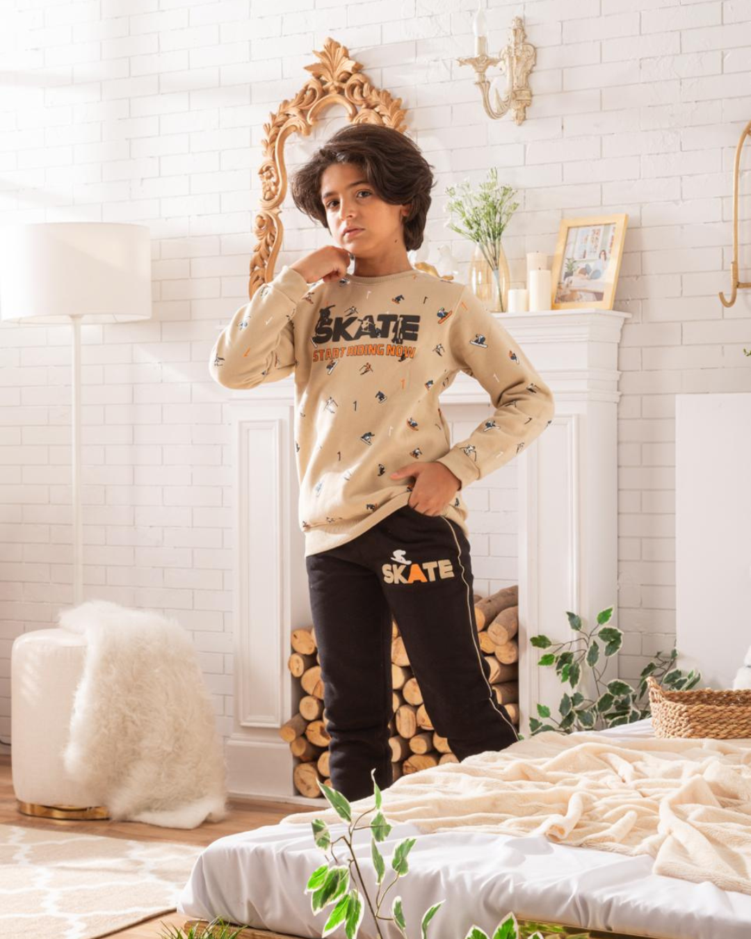 skate بيجامه اولادي