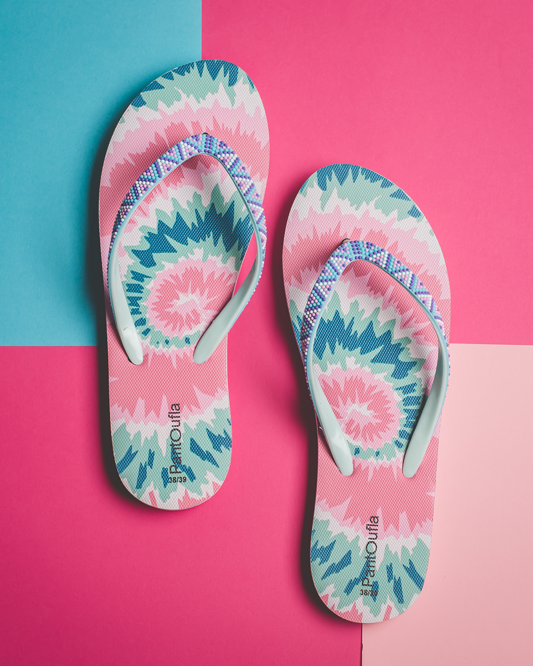 Women's slipper tie day