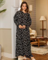 قميص فسكوز كم مشجر 63