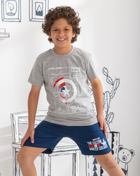 My boys' Captain America pajamas