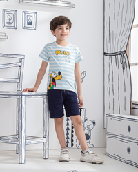 Pluto the dog My boys' pajamas Half sleeve