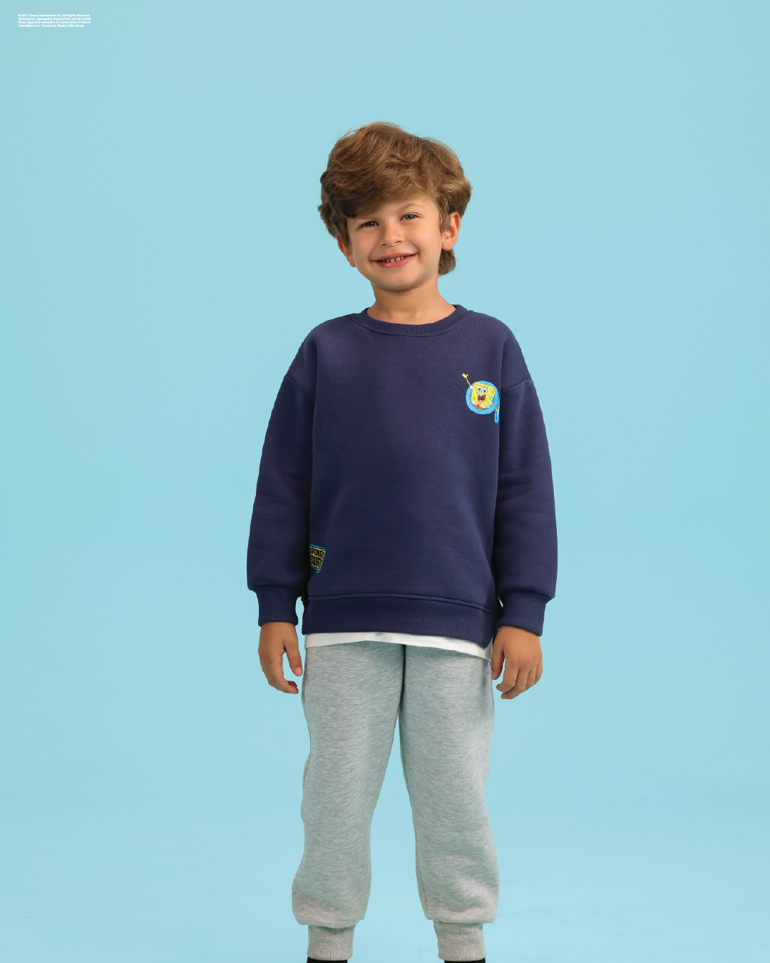 SpongeBob crew-neck pajama