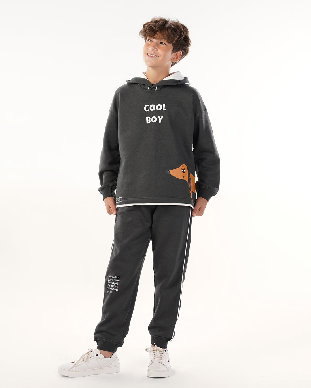 Sports Set Drop Shoulder Boy's Awesome