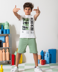 MARVY Legendary Dragon بيجامة اولادي محير اوف وايت