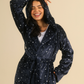 Stary winter women robe