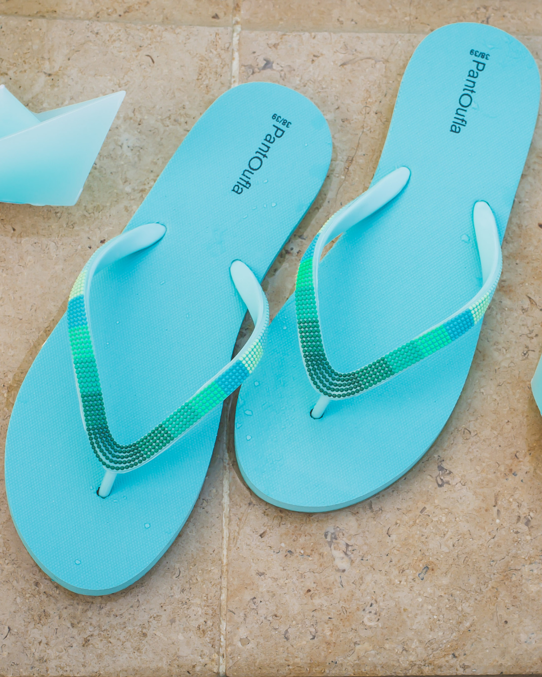 Slippers d'été aqua