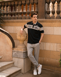 MBN galvani men's pajamas with buttoned collar