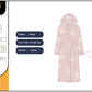 Rose blossom women robe