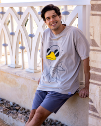 What's up pajamas, half-sleeved T-shirt and shorts Cotton