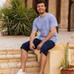 vacation بيجاما رجالي نص كم و بنتاكور