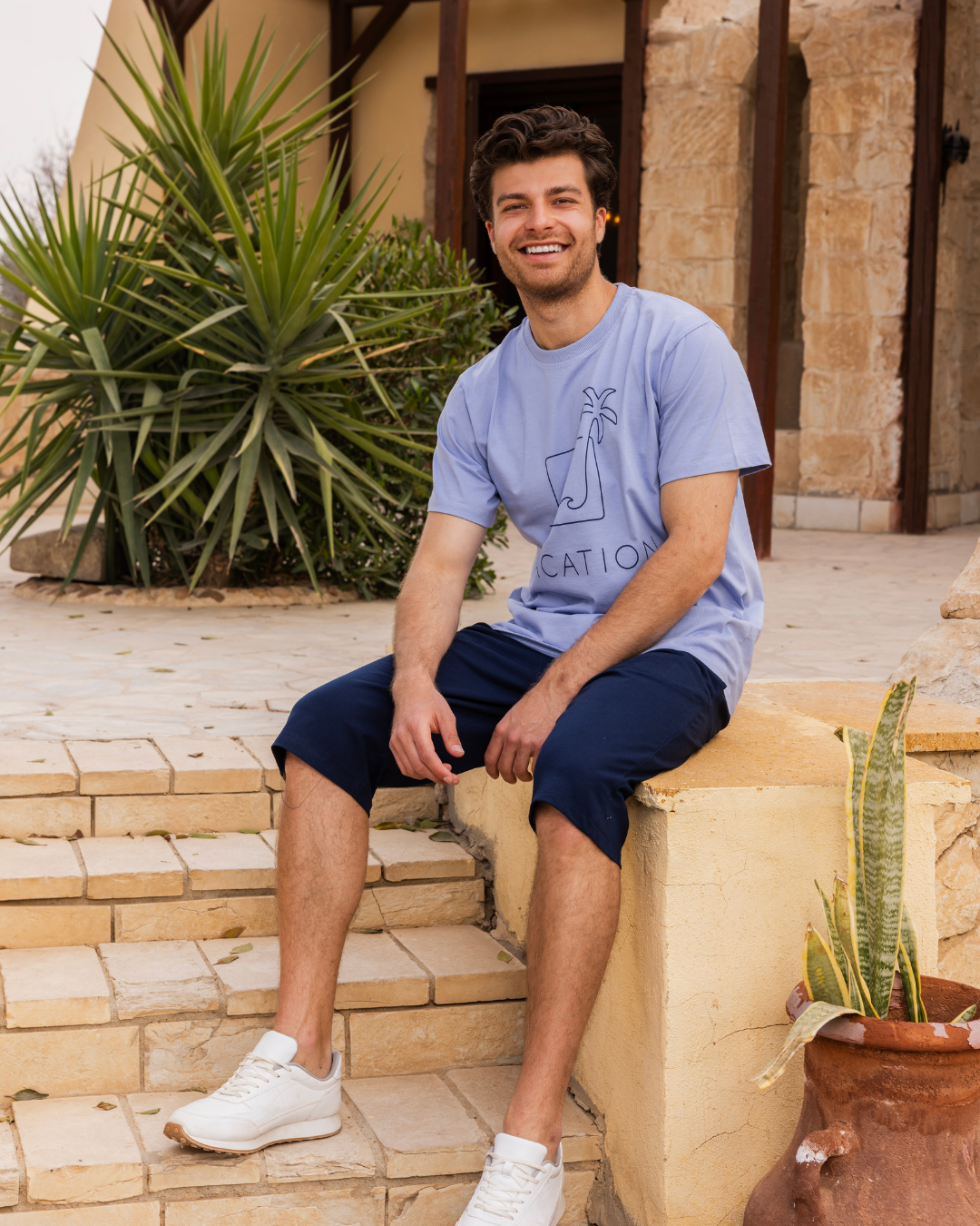 vacation بيجاما رجالي نص كم و بنتاكور