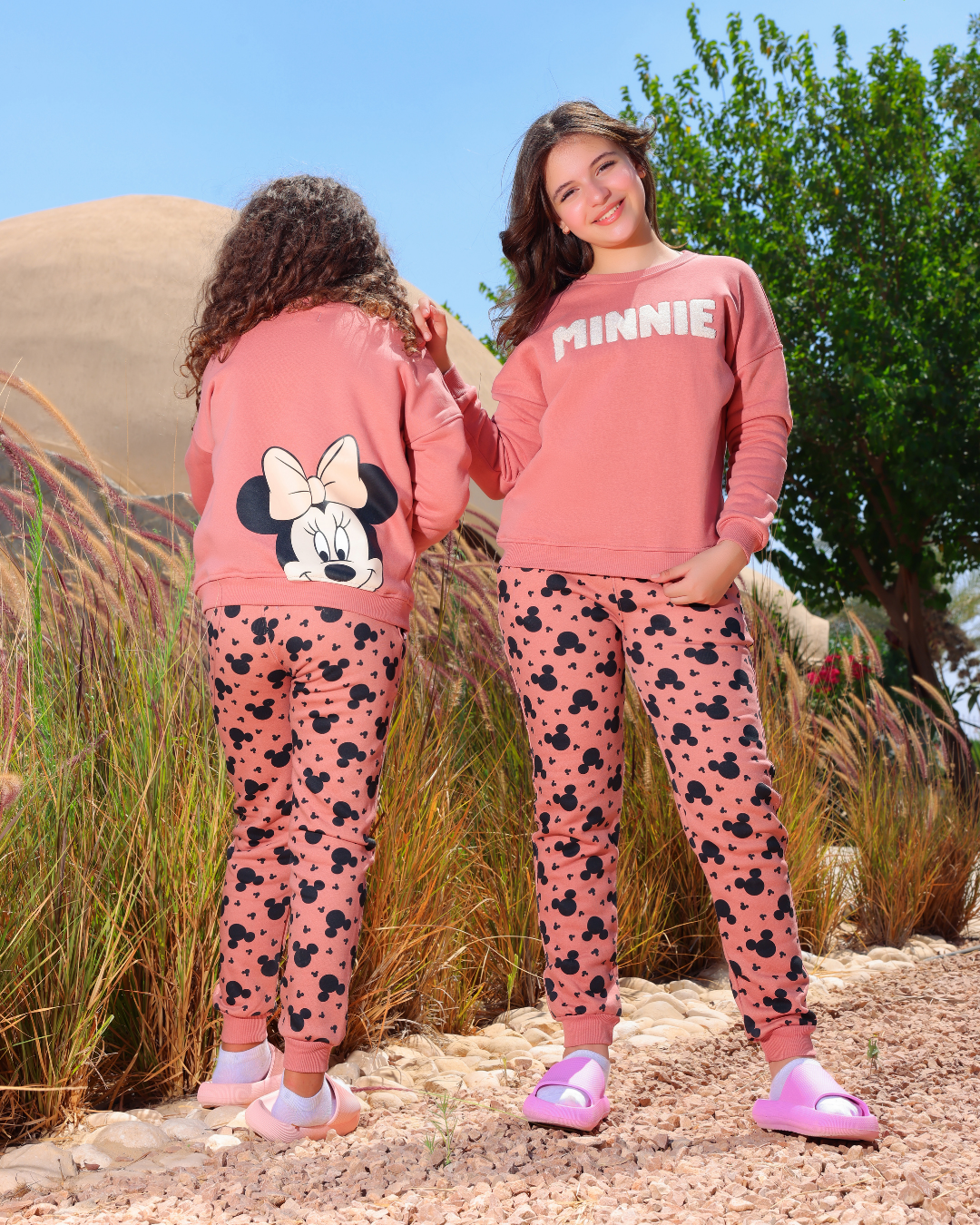 Mouse Minnie بيجامه بناتي جرسونيه