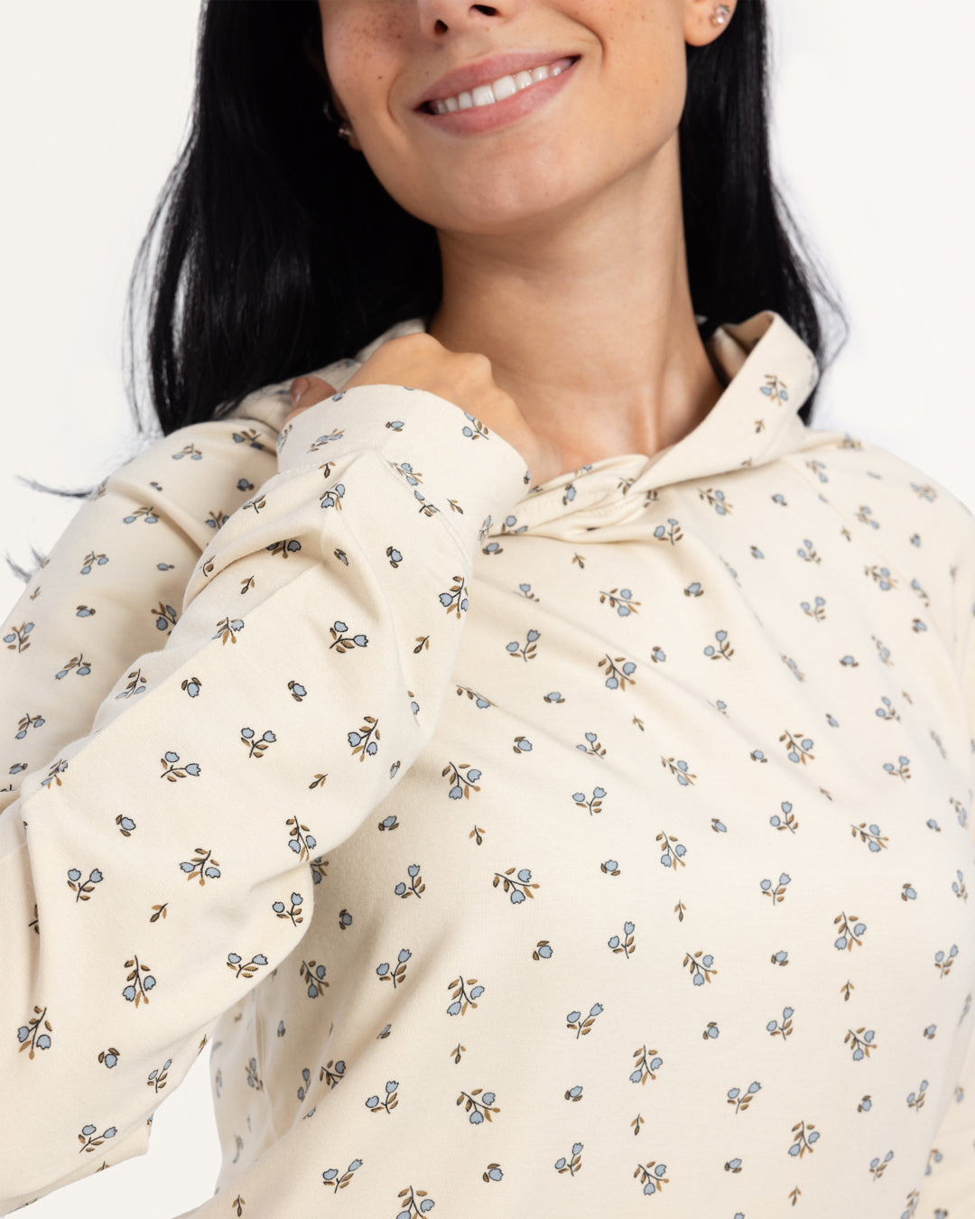 بيجاما بكابيشون ورود الشتاء