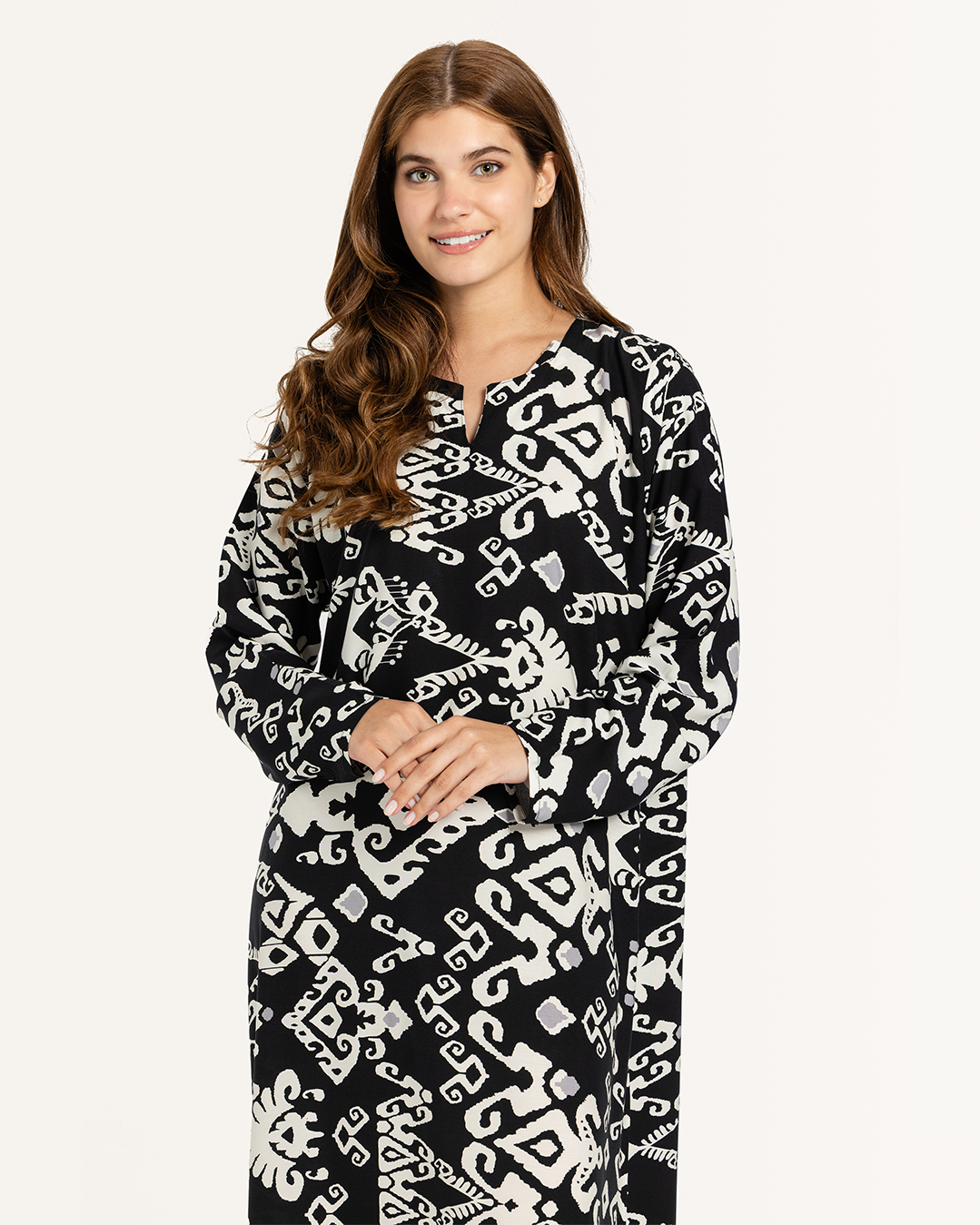 قميص فسكوز كم مشجر 72