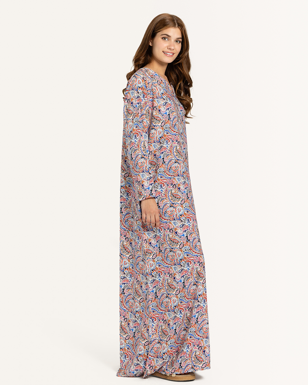 قميص فسكوز كم مشجر 73