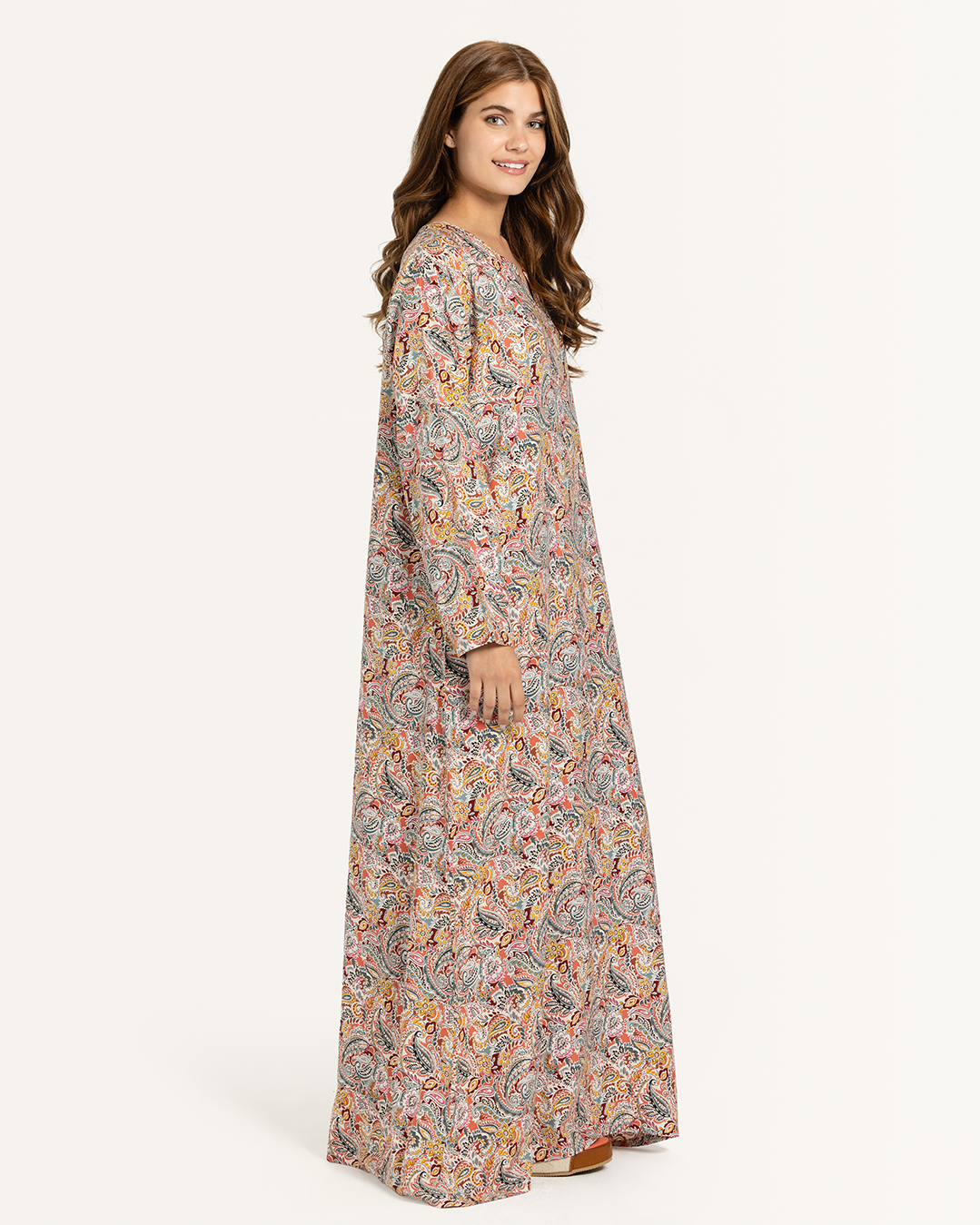 قميص فسكوز كم مشجر 73