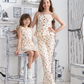 Floral Derbi baby girls cotton ribbed dress