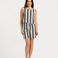 Women's Sleeveless Pajama Set with Shorts