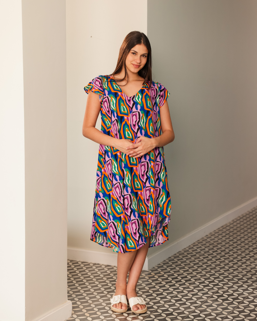 754 قميص فسكوز قصير