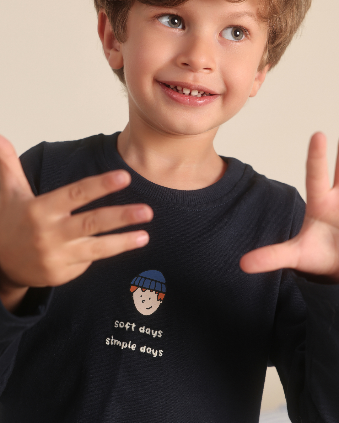 From Graphic to Real Boy Kids Pajama