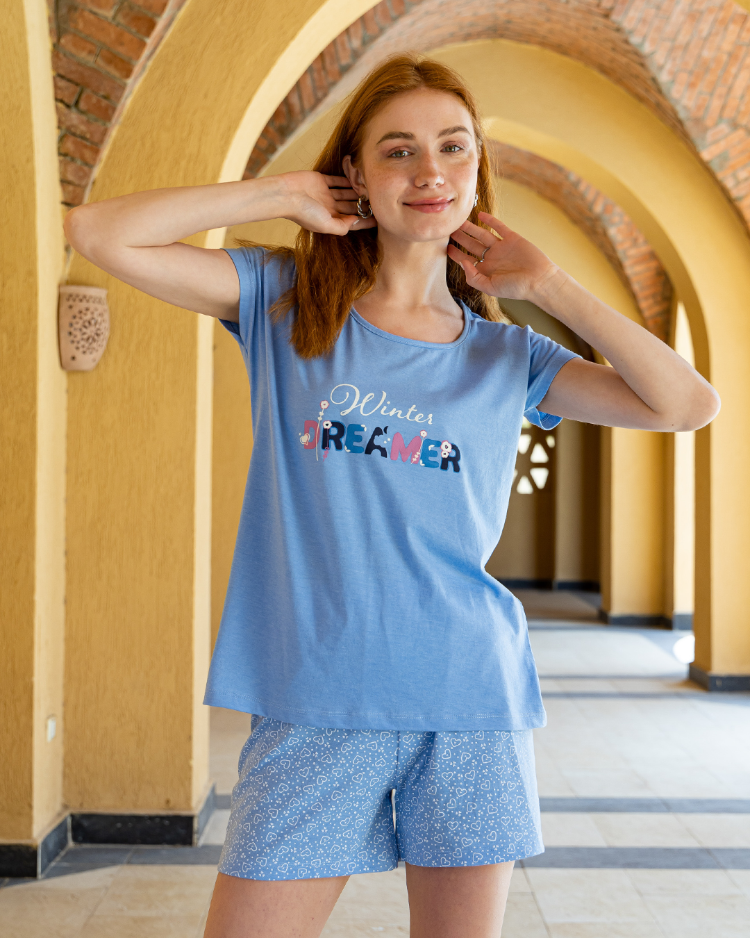 DREAMER Women's pajama shorts