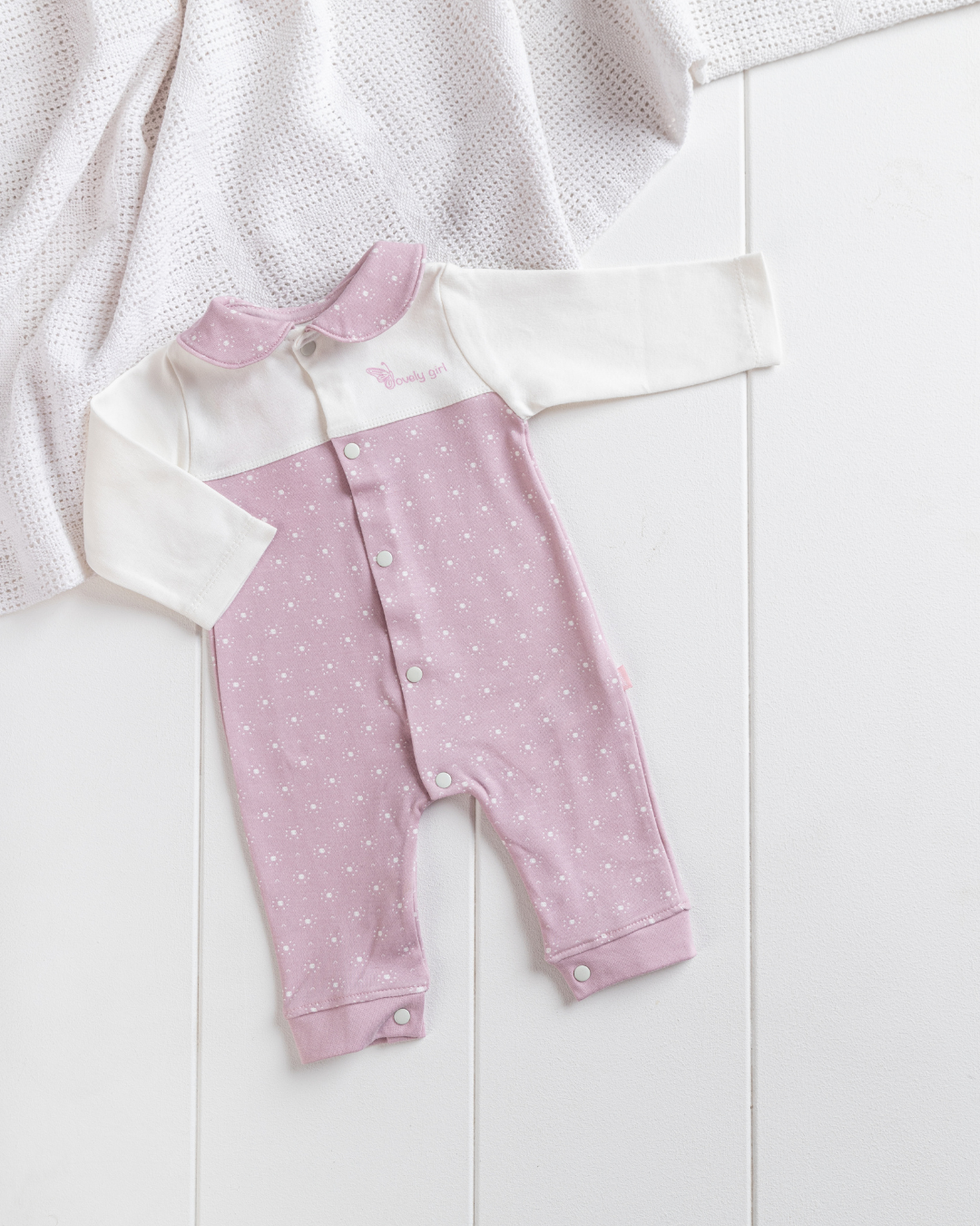 Lovely Girl سالوبيت بناتي مطبوع