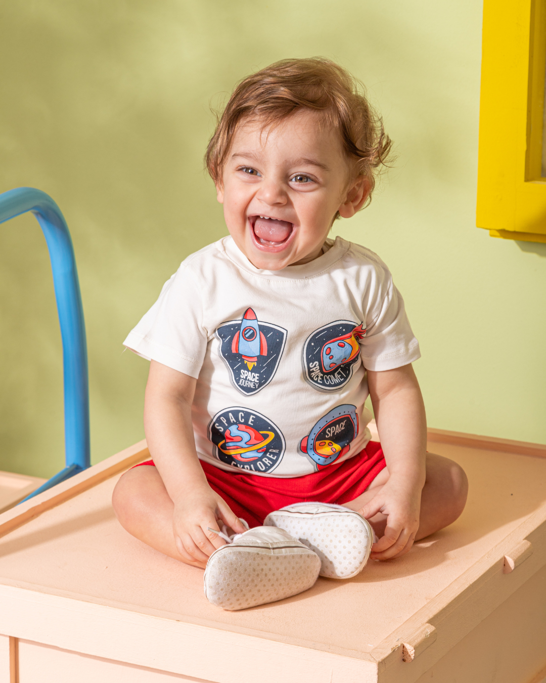 Space Explorer NB بيجامه اولادي بيبي