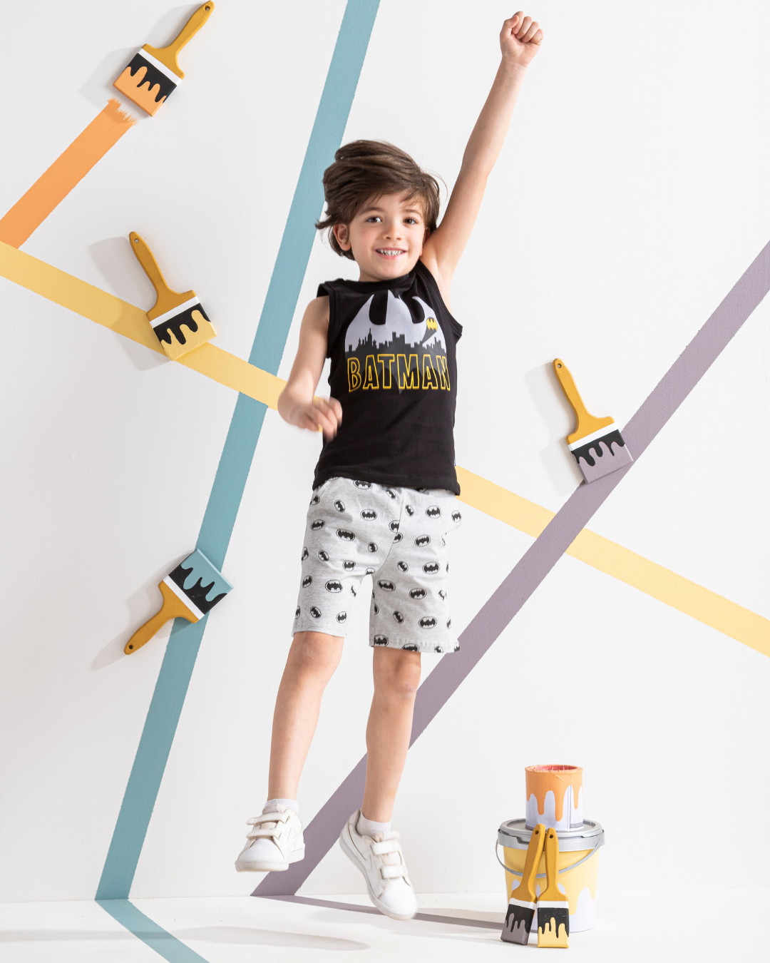 BATMAN pajamas for my boys, shorts