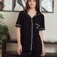 Women's classic plain half-sleeve pajamas