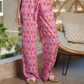 Boho summer wide women's trousers