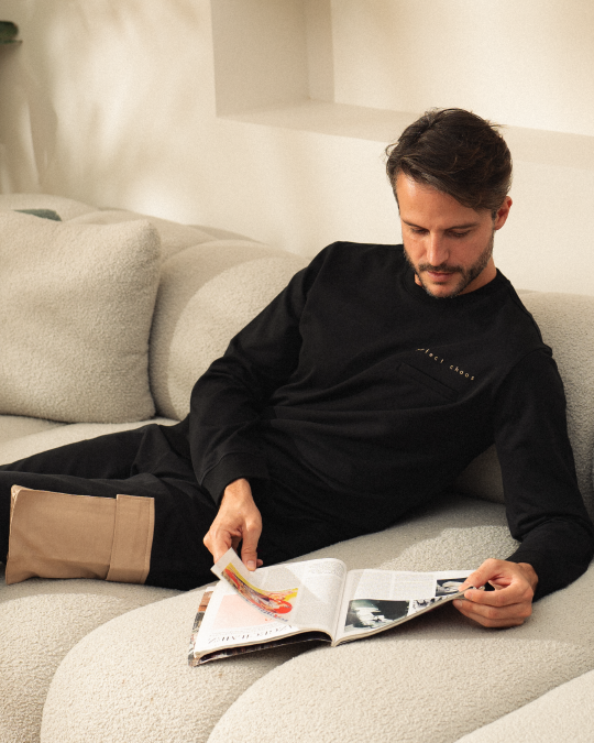 Perfect Chaos بيجاما رجالي كُم طويل