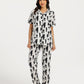 Women's Short Sleeve Pajama Set with Pants