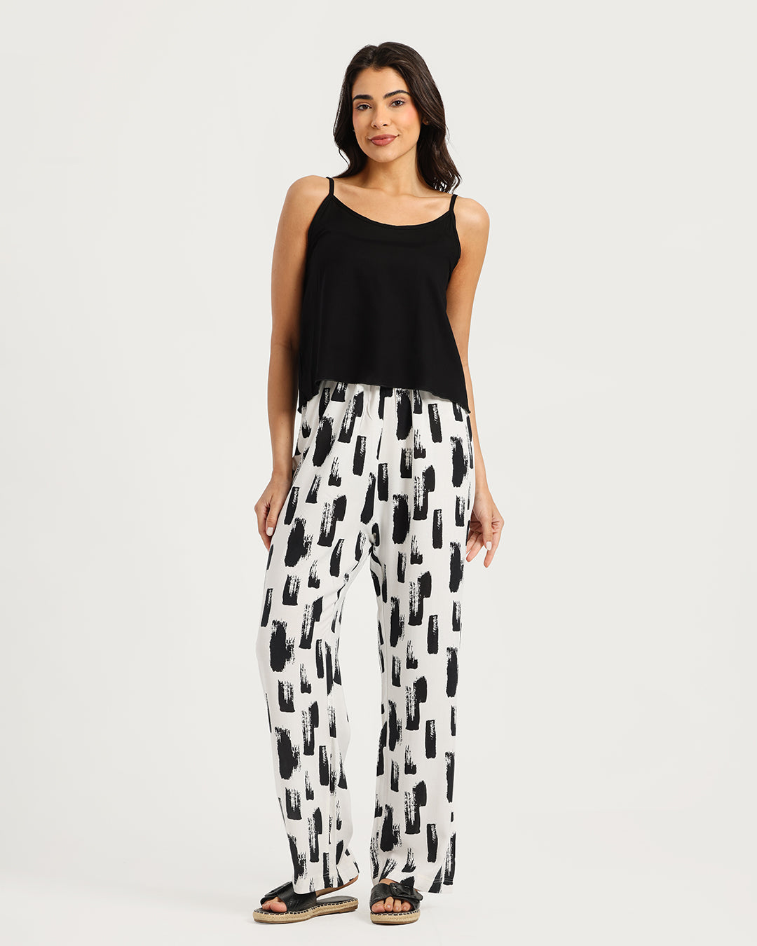 Women's sleeveless pajama with pants