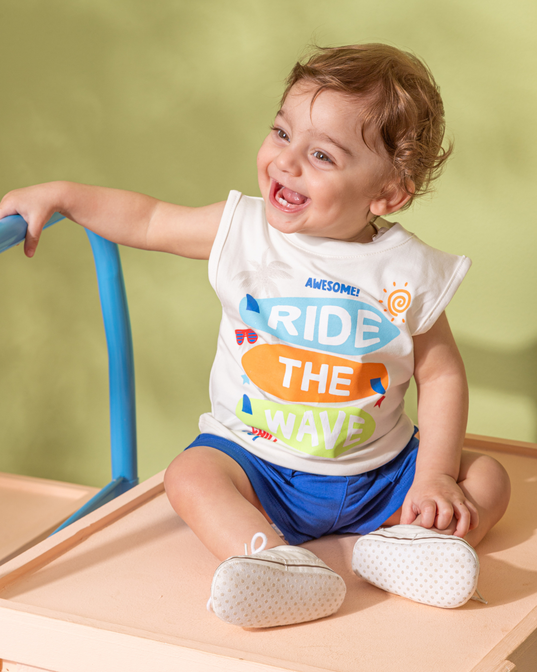 Ride The Wave NB بيجامه اولادي بيبي
