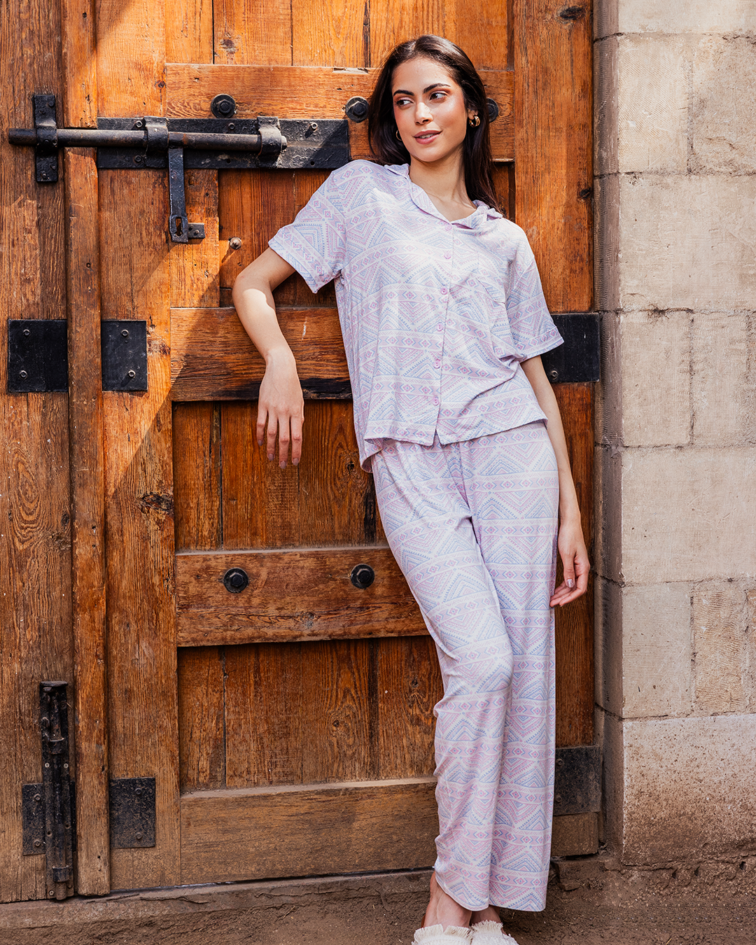 Women's classic triangle pajamas