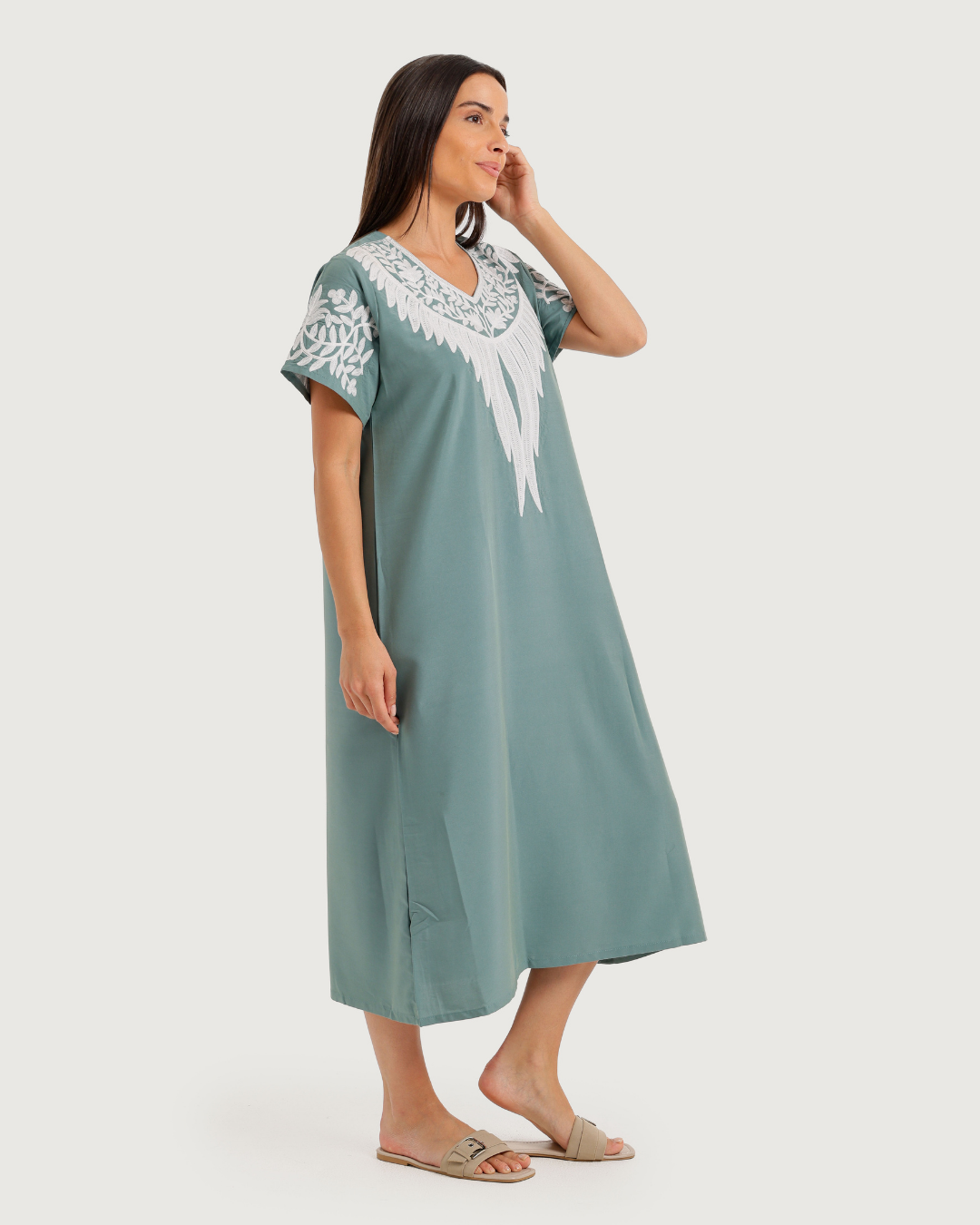 Dacron Chanel Shirt with Embroidered Chest 01