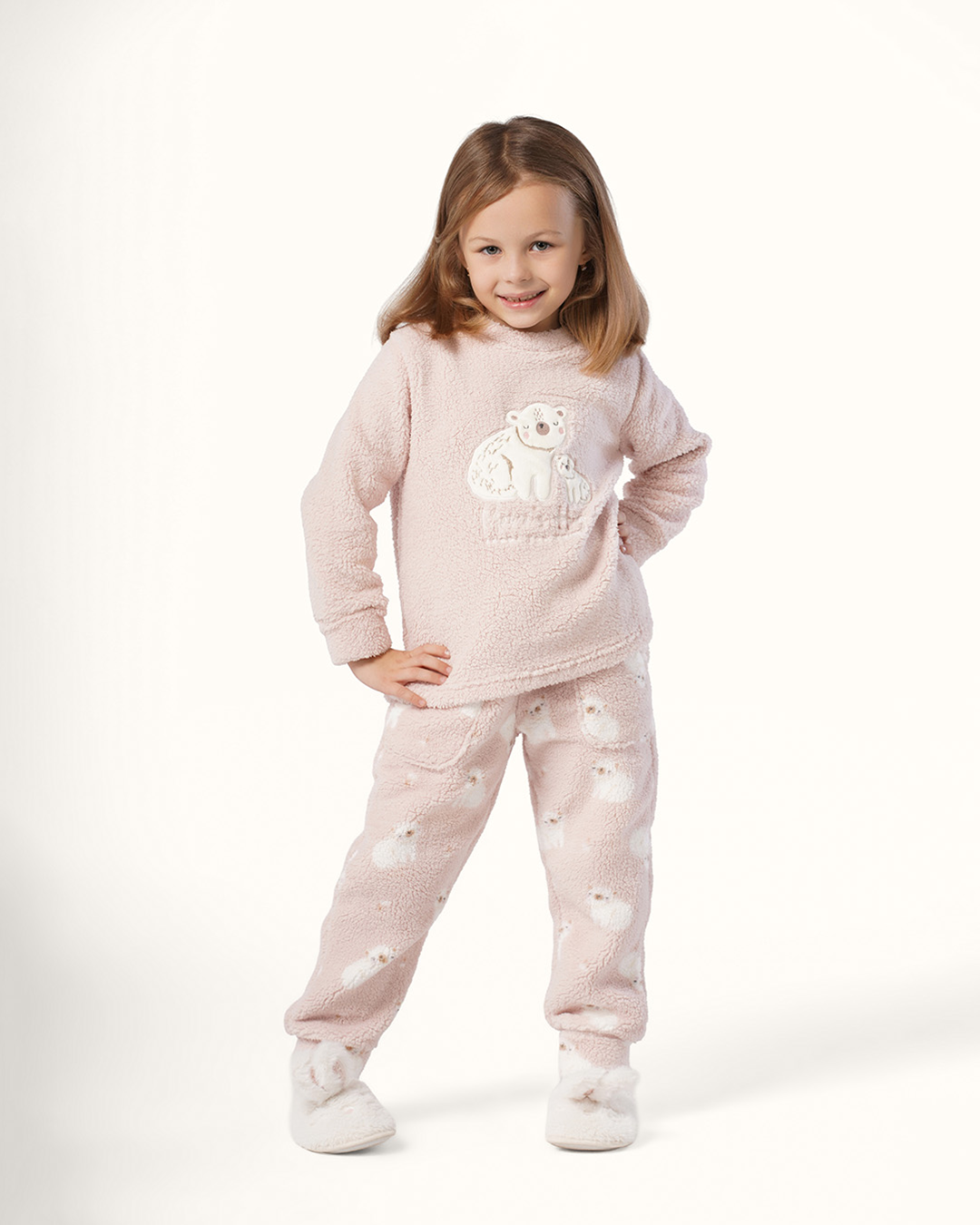 Baby Pink Bear Pajama 