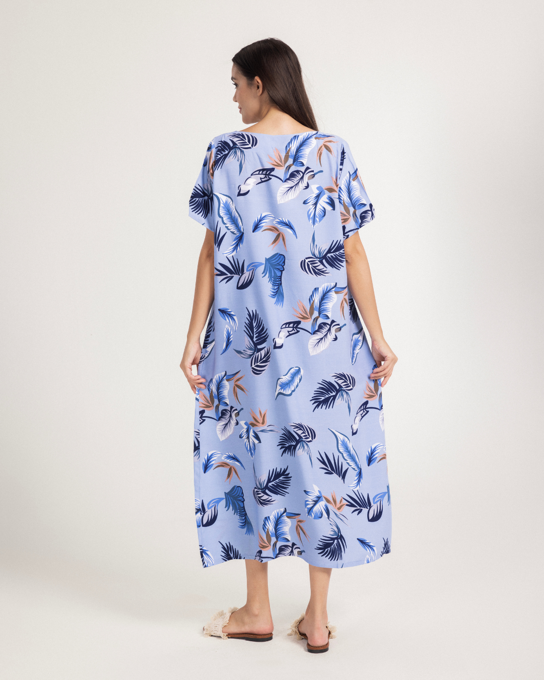 قميص فسكوز قصير