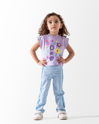 Girls' Baby Set Many Flowers