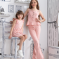 Floral Derbi baby girls cotton ribbed dress