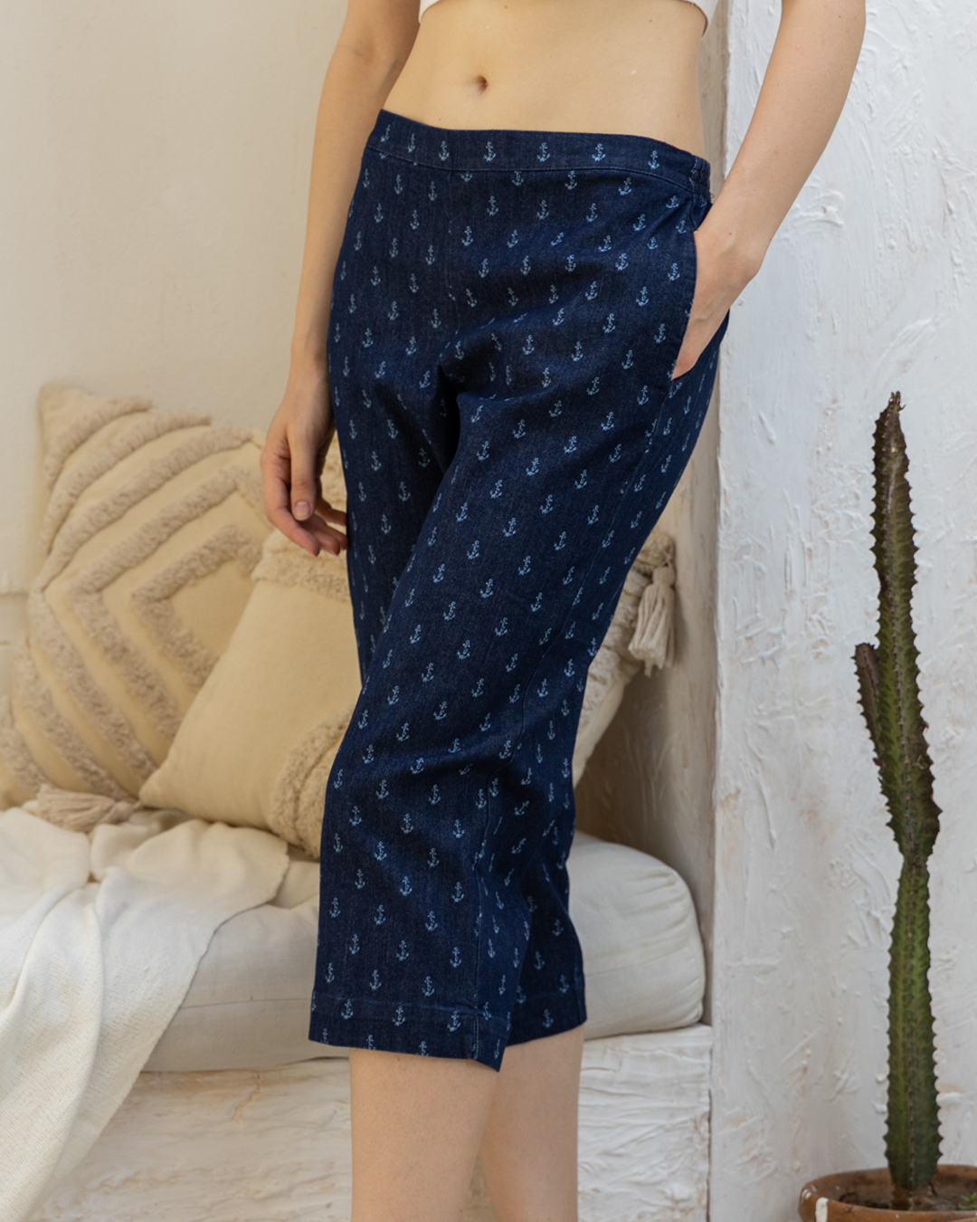 بنتاكور جينز مطبوع هلب