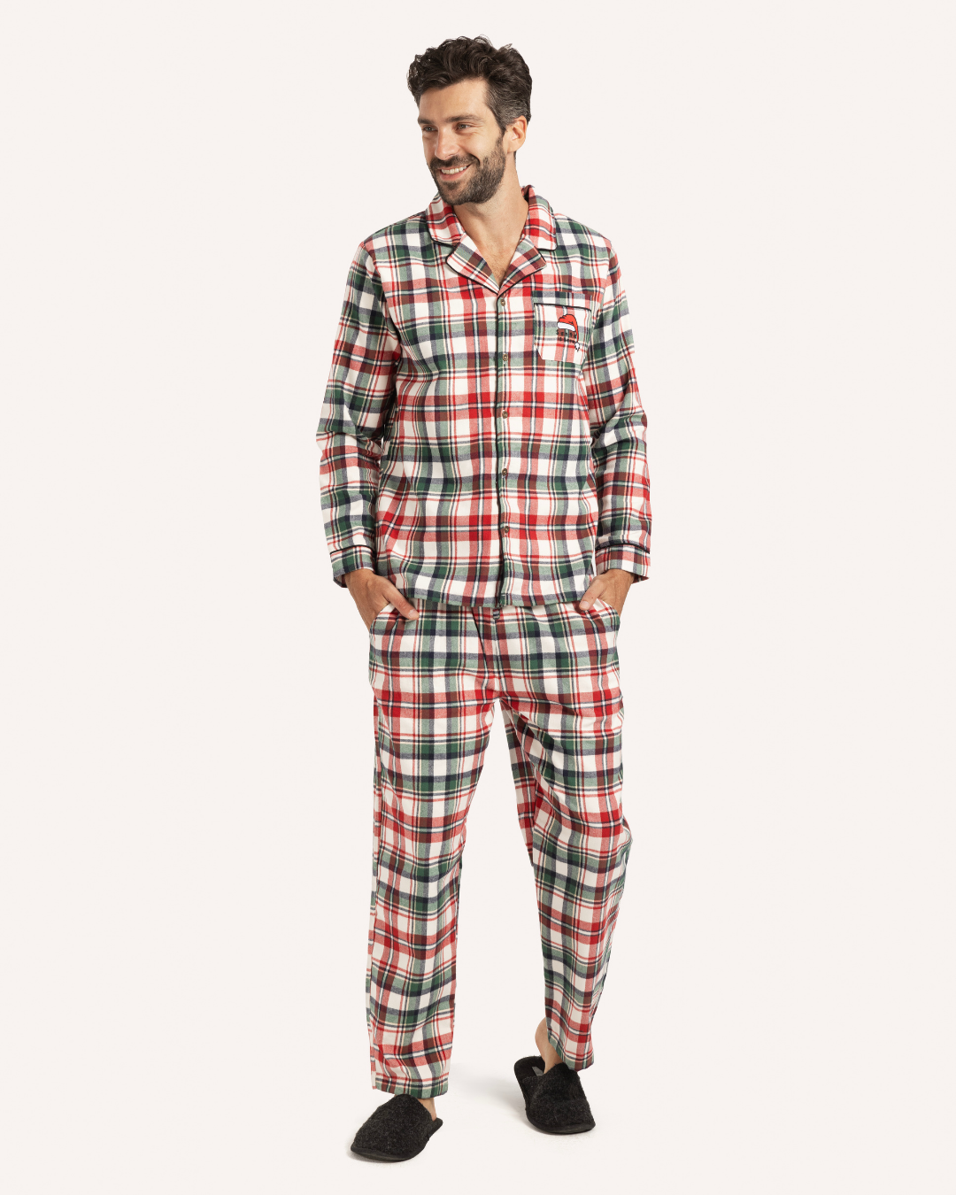 بيجاما كلاسيك كاروهات كرسماس