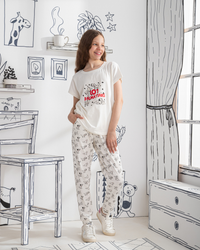 101 Dalmatians بيجاما بناتي نُص كُم