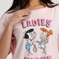 Women's Fun Nightshirt with Flintstones Print