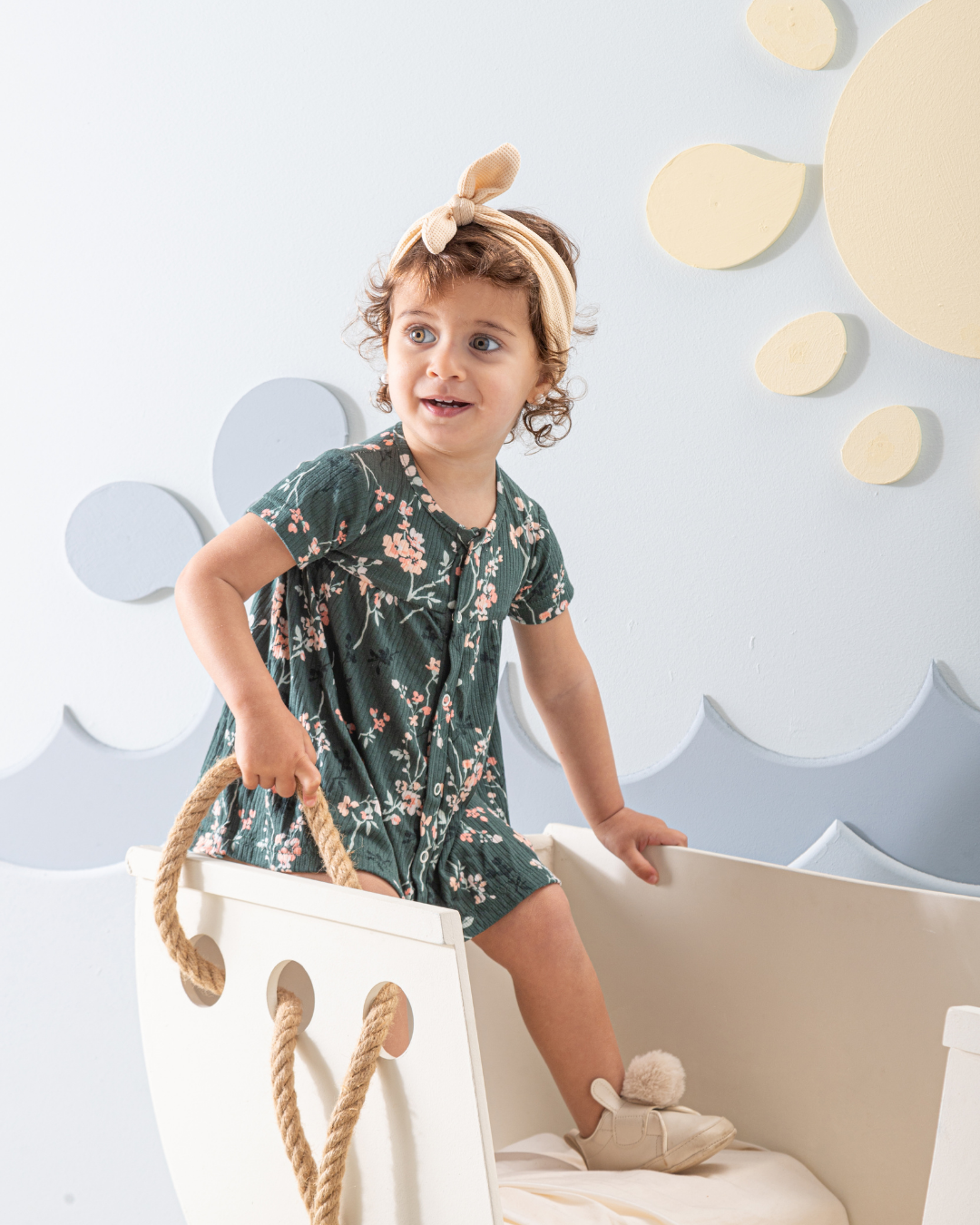 فستان جيرسيه لعيد الأم الحديقه الخضراء