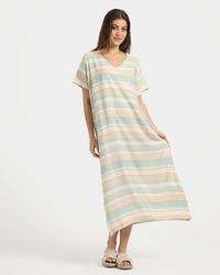 قميص فسكوز قصير مشجر 167