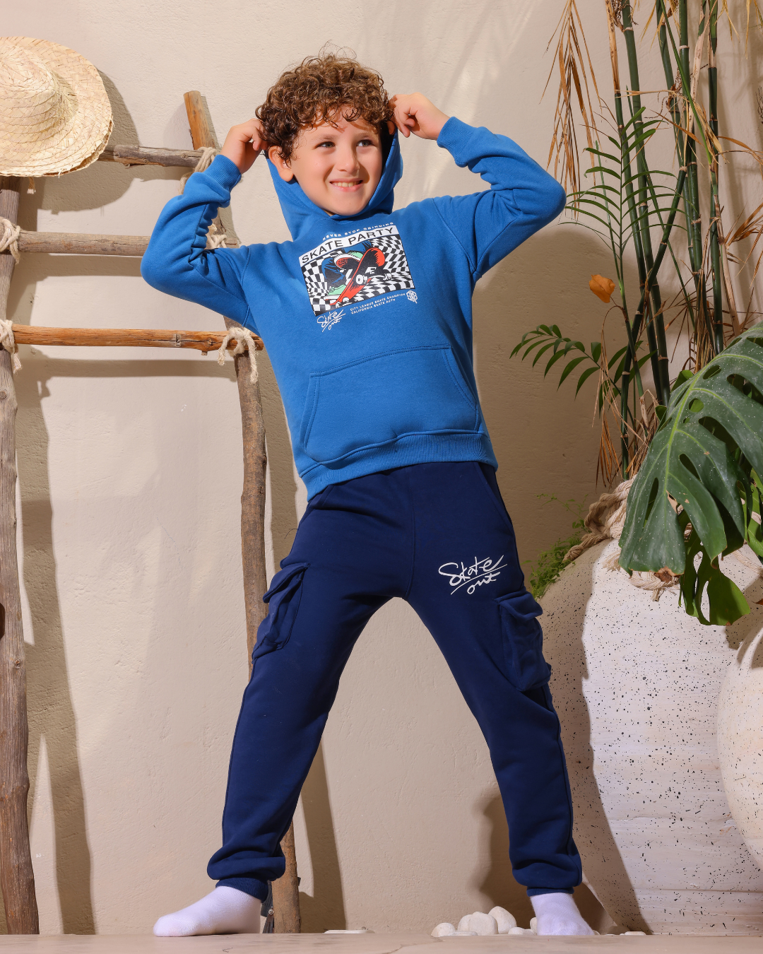 Skate Party بيجامه اولادي وسط