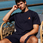 Men's Waffle Pajamas in Dark Colors