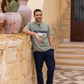 Men's half-sleeve pajamas and polo pants